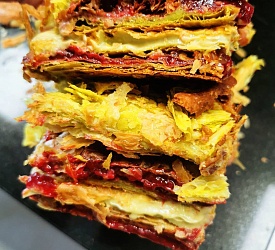 ОНЛАЙН КУРС. Торты Наполеон. 4 вида. С ЧАТОМ ПОДДЕРЖКИ. Стоимость 10000 рублей.