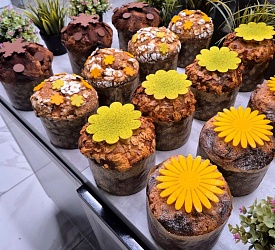 Краснодар. Куличи. 4 вида (Кулич творожно-сливочный, Кулич с цукатами апельсина, Кулич шоколадный с грушей, Кулич с орехами и карамелью). Краснодар. Куличи. 4 вида (Кулич творожно-сливочный, Кулич с цукатами апельсина, Кулич шоколадный с грушей, Кулич с орехами и карамелью).