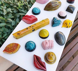 Москва. Конфеты ручной работы. 6 видов Москва. Конфеты ручной работы. 6 видов